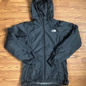 Black North Face Rain Jacket